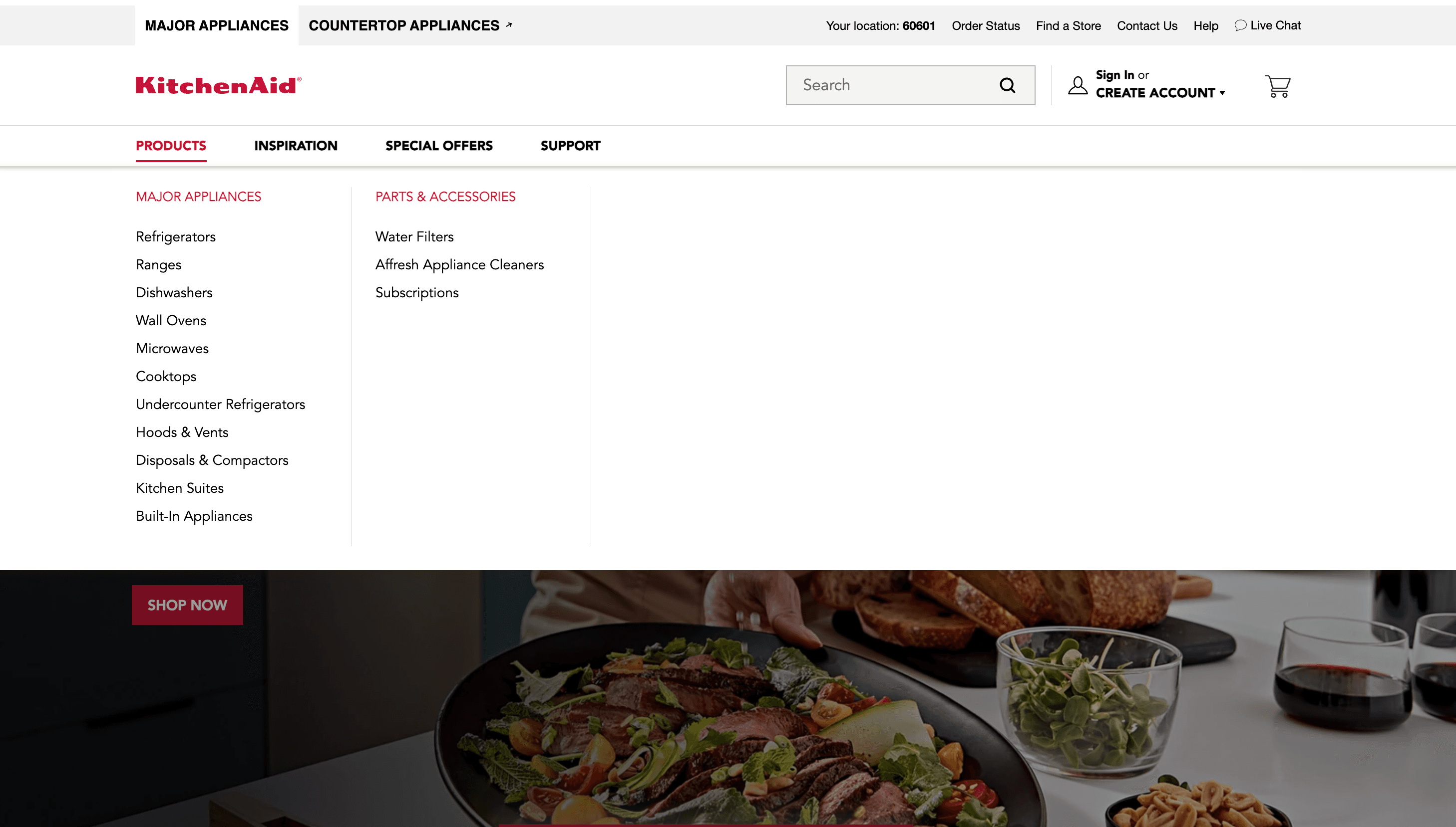 Mega Menu